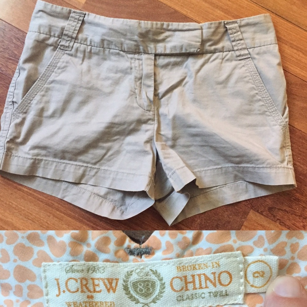 JCrew Chino Shorts
