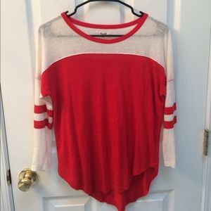 Madewell baseball tee // size xs