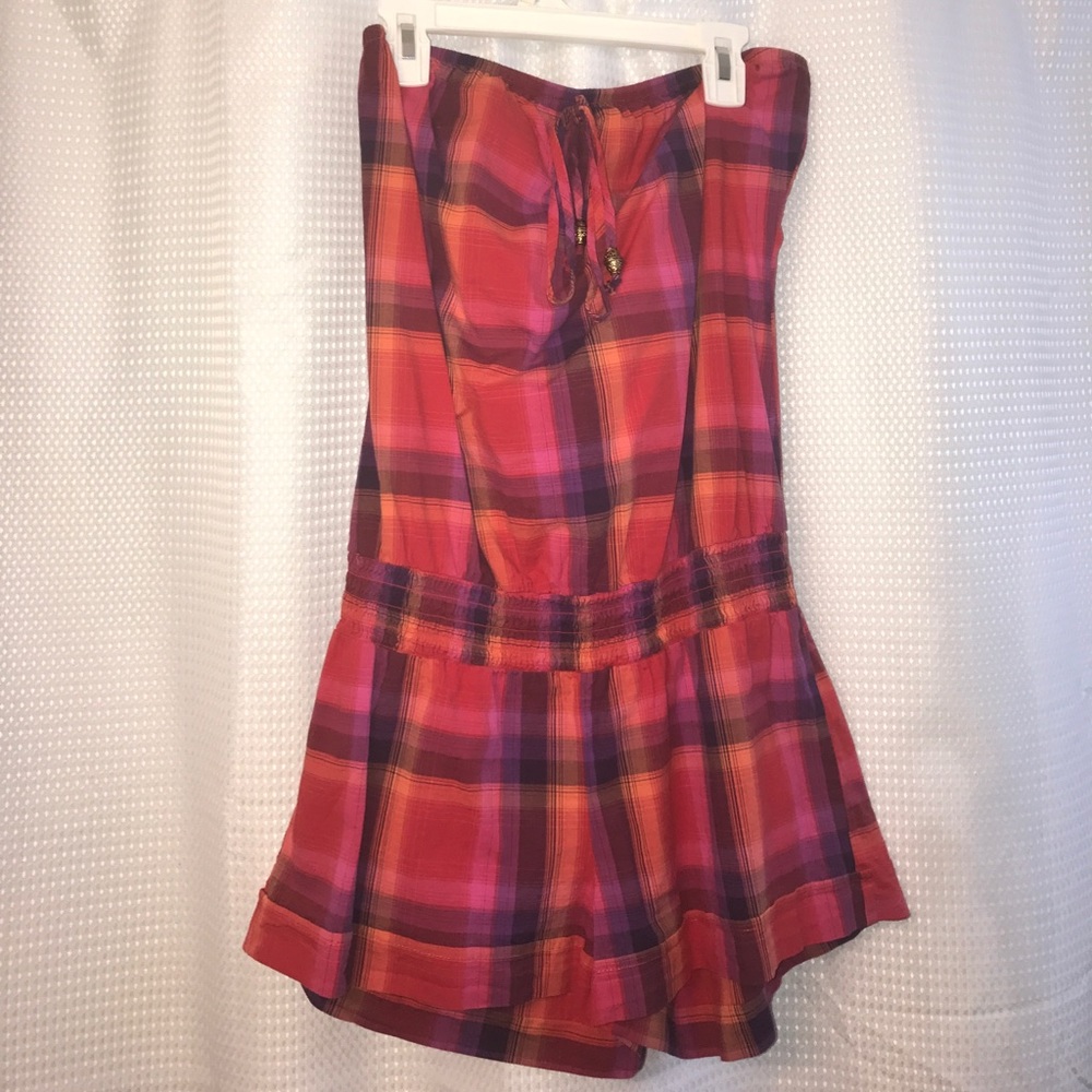 Strapless Romper