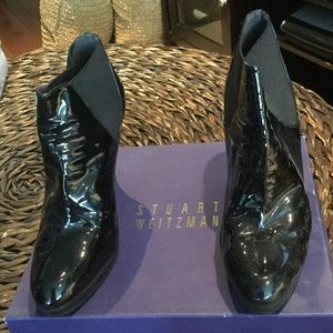 Stuart Weitzman "whoop" booties