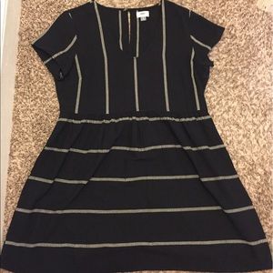 Old navy linen blend babydoll dress