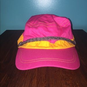MIX&CO pink and orange hat 🎉