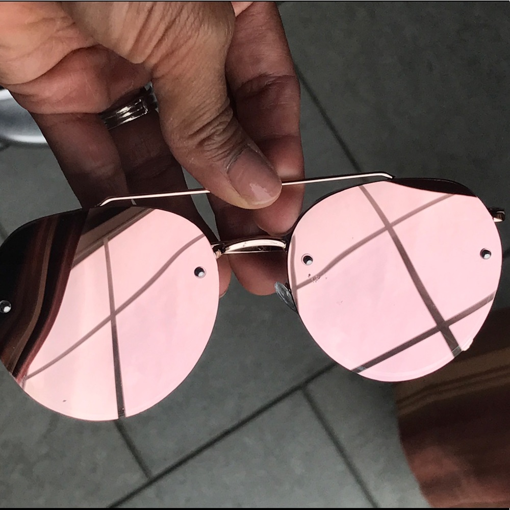 Rose gold sunglasses(not Michael Kors)