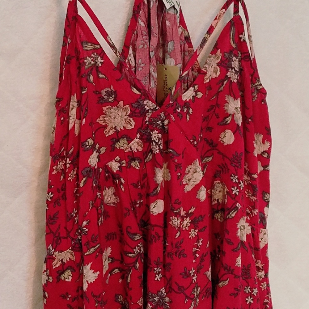 American Eagle Floral Tank