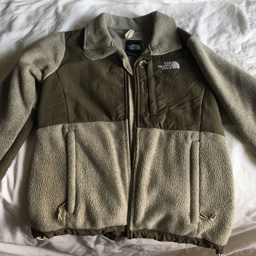 Fleece wind paneled North Face