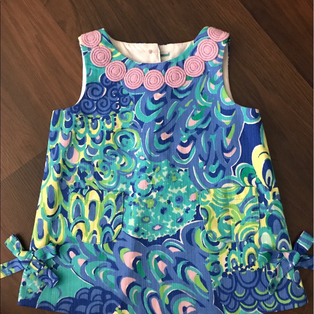 Lilly Pulitzer 3-6month shift dress with bloomers