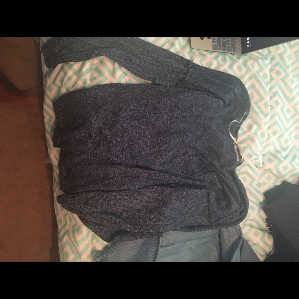 Small navy blue sweater