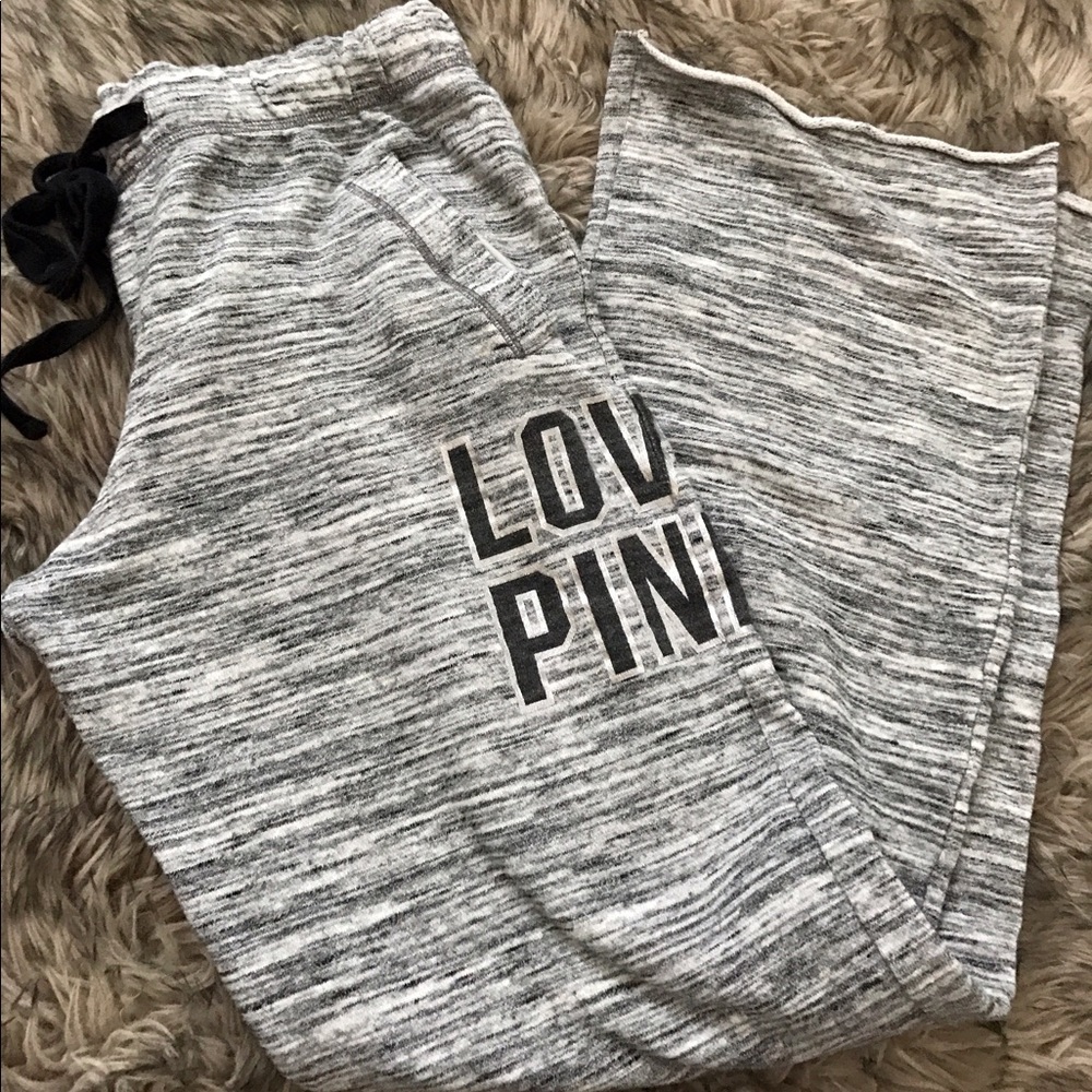 PINK boyfriend sweatpants