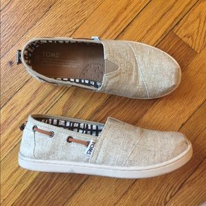 Beige Weave TOMS