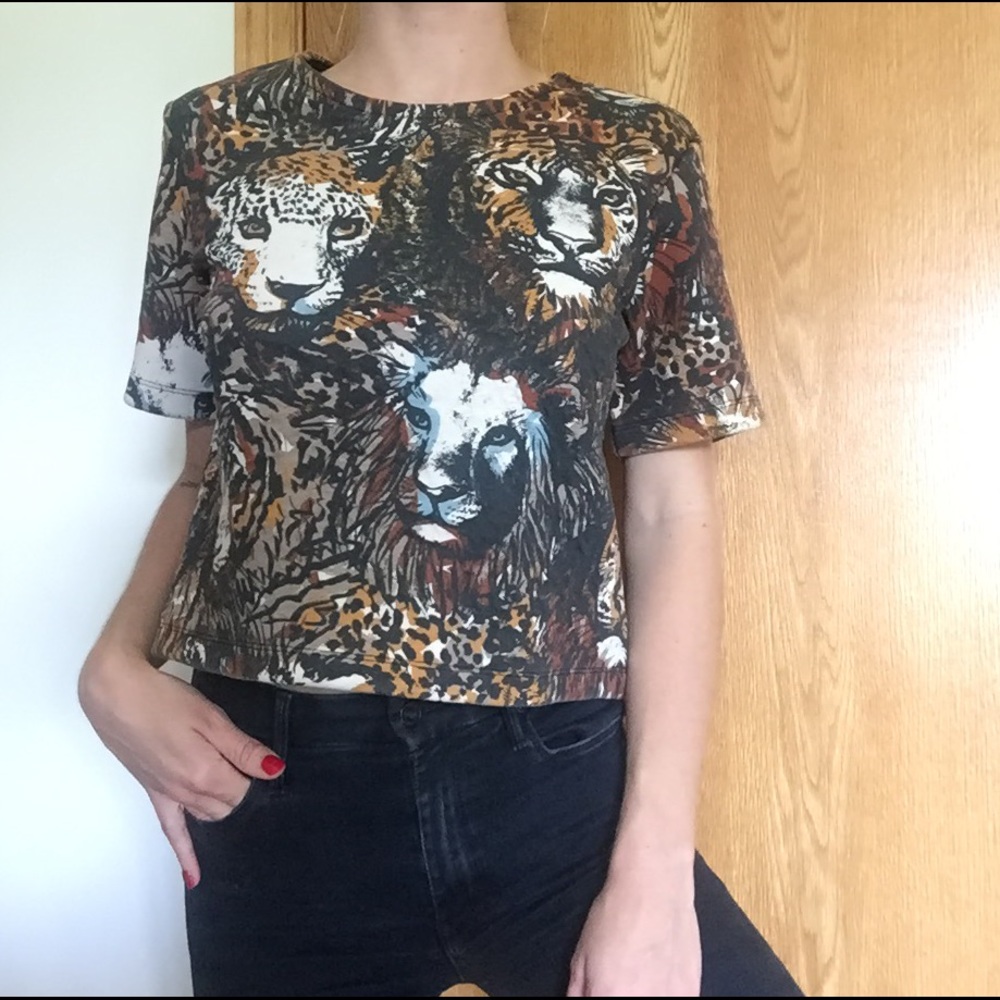 Neoprene "big cat" scuba tee