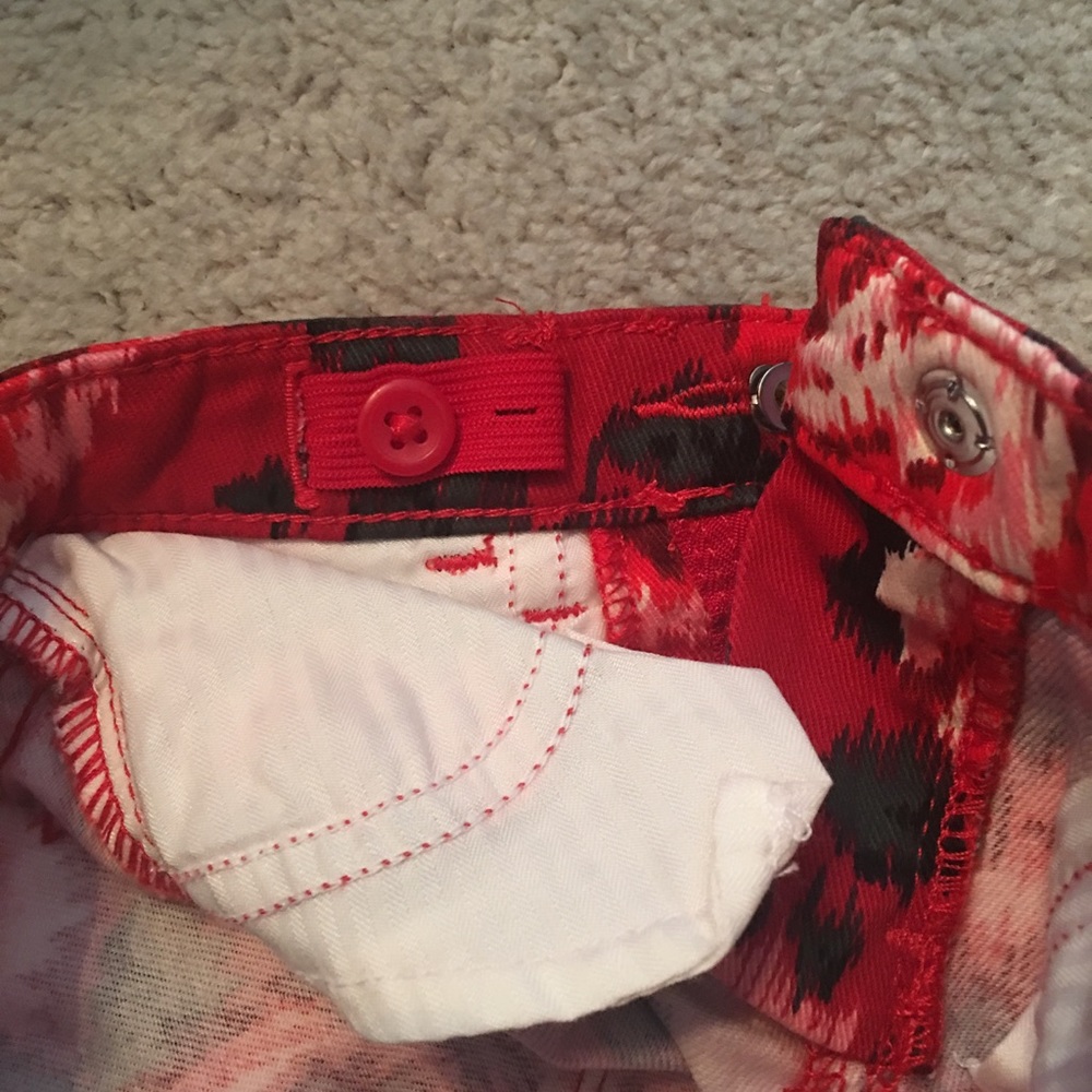 NEW GAP Roseprint Skinny Jeans Size: 18-24 months - Picture 6 of 6