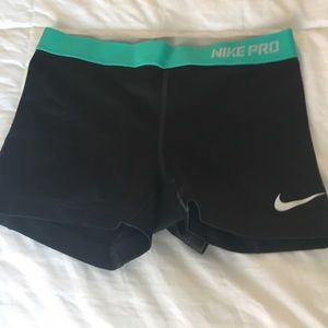 Nike pro compression shorts