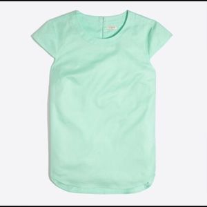 NWT J Crew Mint Top