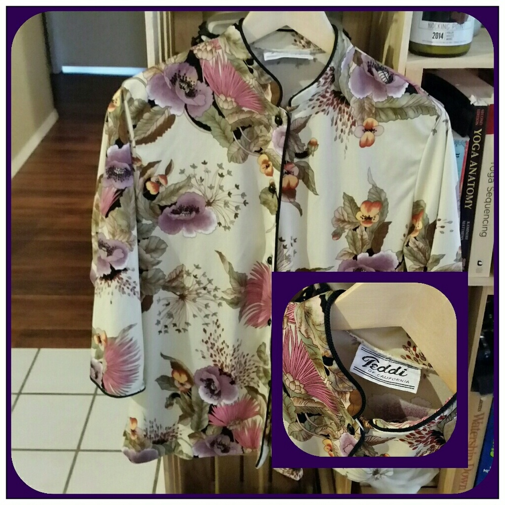 Vintage Teddi of California blouse