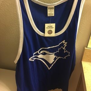 PINK MLB tank top Toronto Blue Jays NWT