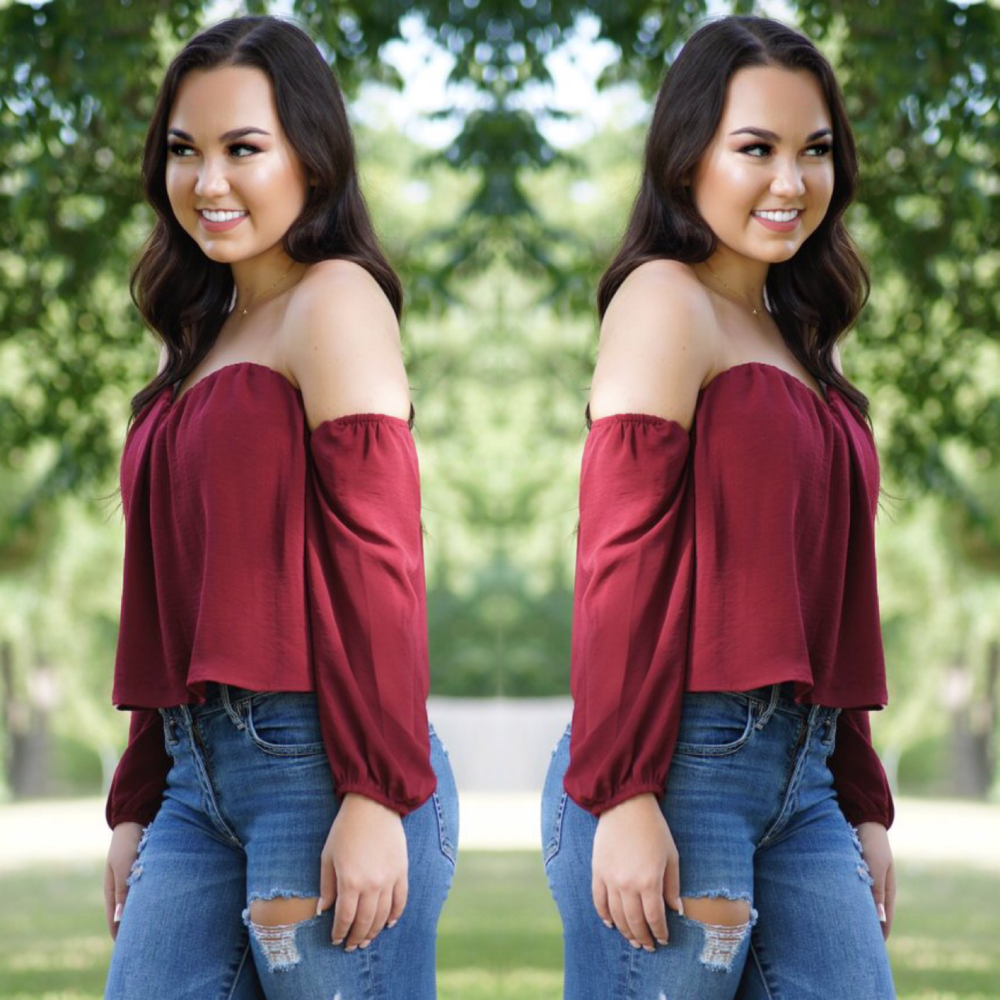SOLD OUT - Alyssa Off The Shoulders Top