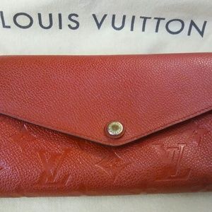 Authentic Louis Vuitton leather wallet