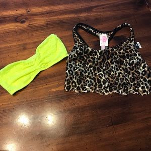 2 Pink Victoria's Secret Bralette NWT