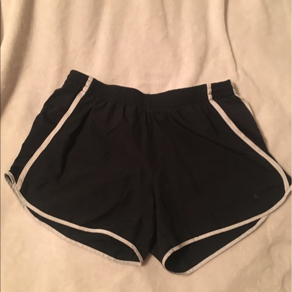 Black nike dry fit running shorts
