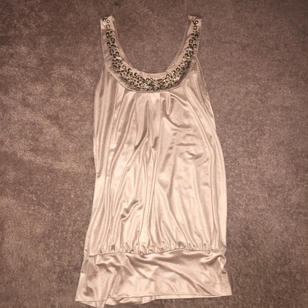 Cute Jewel-Neck Top