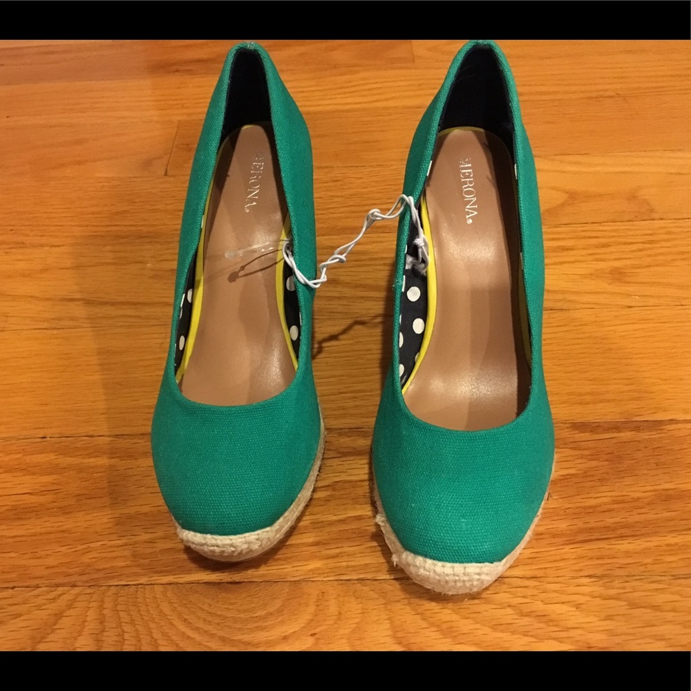 Teal Merona Wedge