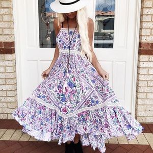 Spell Designs Babushka Dress - Lavender Worn Twice