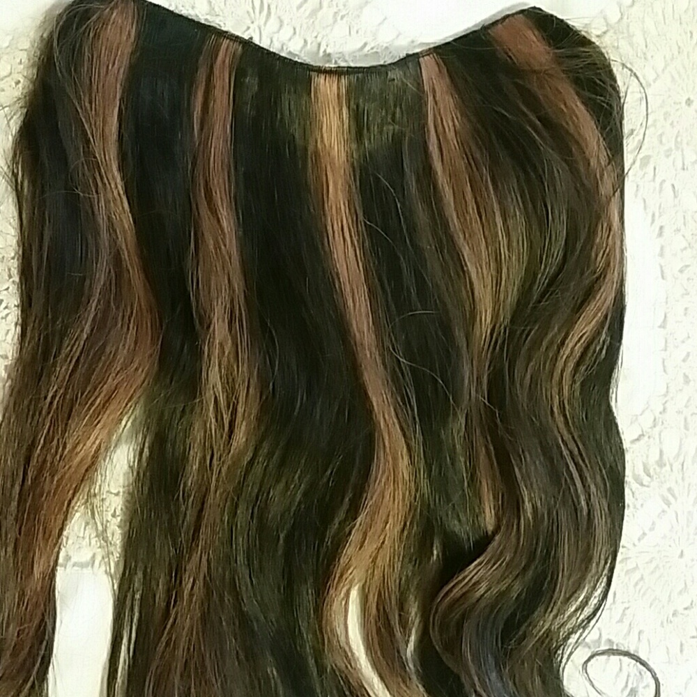 Halocouture  genuine hair.