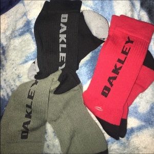Oakley (3) pair of socks