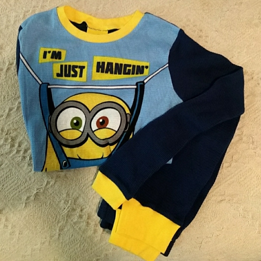 NWOT-MINIONS Pajamas- Boys-Size 10-NEW