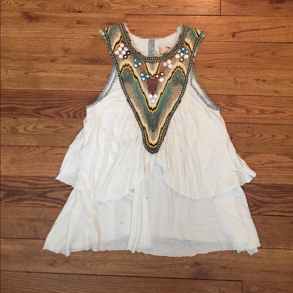 Free People tank - TWO SMALL HOLES