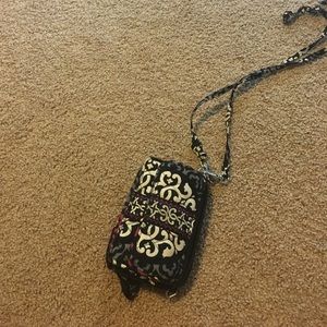Vera Bradley purse with lanyard