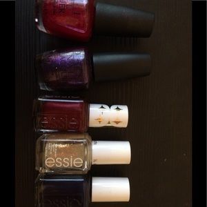 OPI and Essie VALUE Pack Nail Polish - set of 5