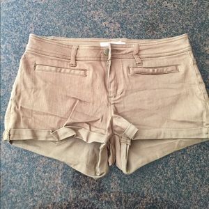 🍁Stretchy Khaki Shorts🍁