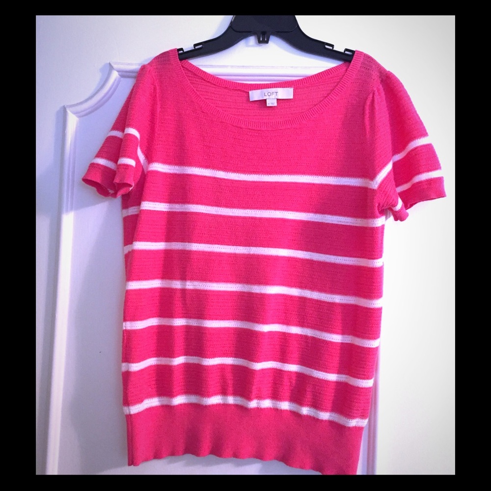 Loft cotton sweater tee