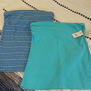 Express strapless tops