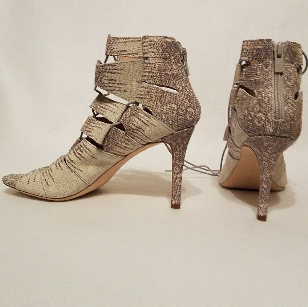 Loeffler Randall Lottie Cream Sandal - Picture 2 of 6
