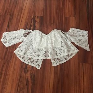 Forever 21 Lace Crop Top