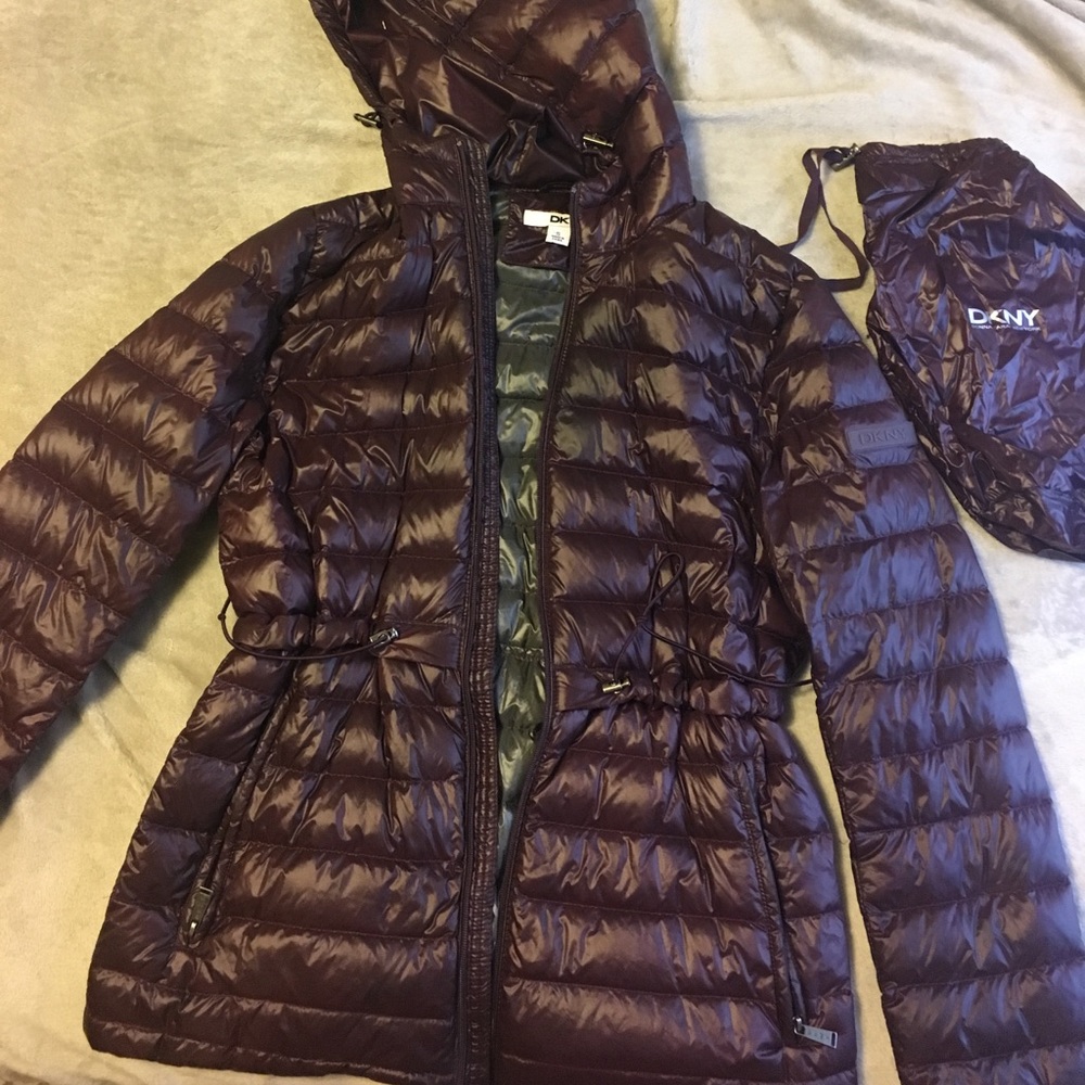 DKNY packable puffer jacket