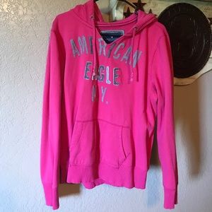American Eagle pink hoodie size XXL
