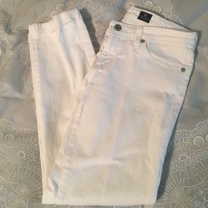 Like new, White AG jeans.
