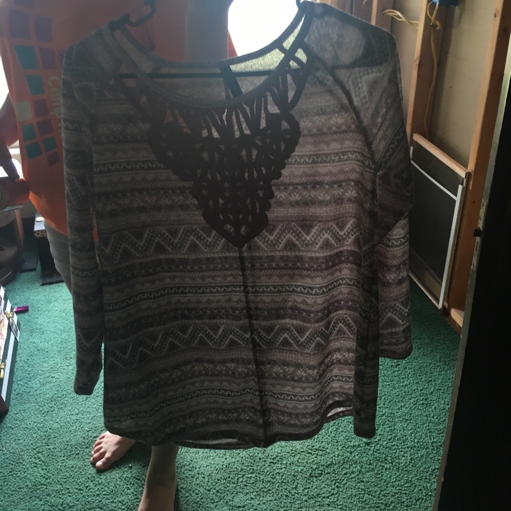 tribal long sleeve shirt