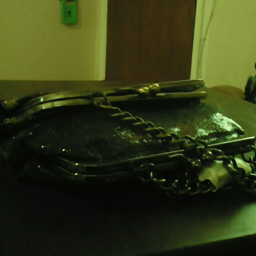 black small satchel