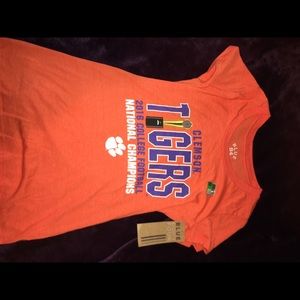 clemson shirt from clemson college NWT