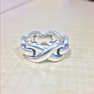 James Avery Infinity Ring - size 7.5