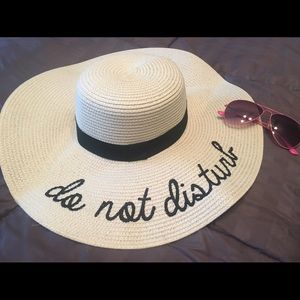 Do No Disturb Sun Hat