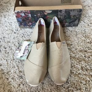 Brand new toms size 6