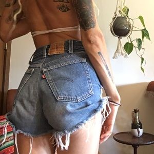 Vintage Levi's Cut Off Shorts