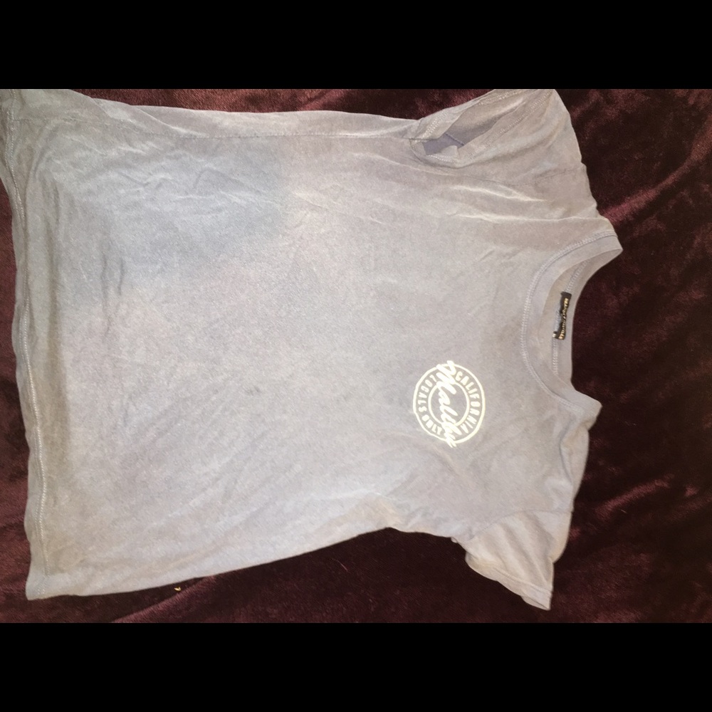blue brandy melville tee
