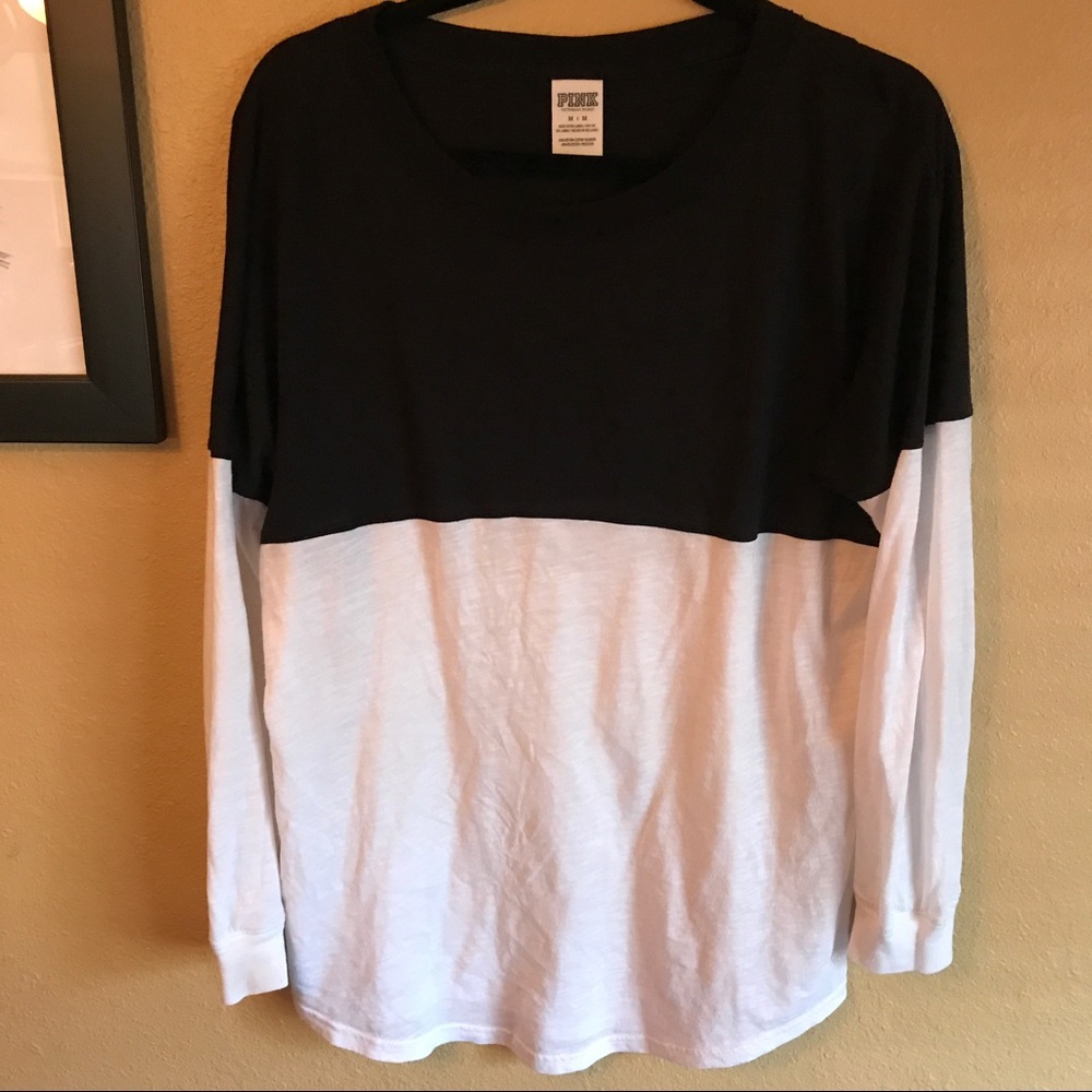 VS Pink Two-Tone Long Sleeve ✨