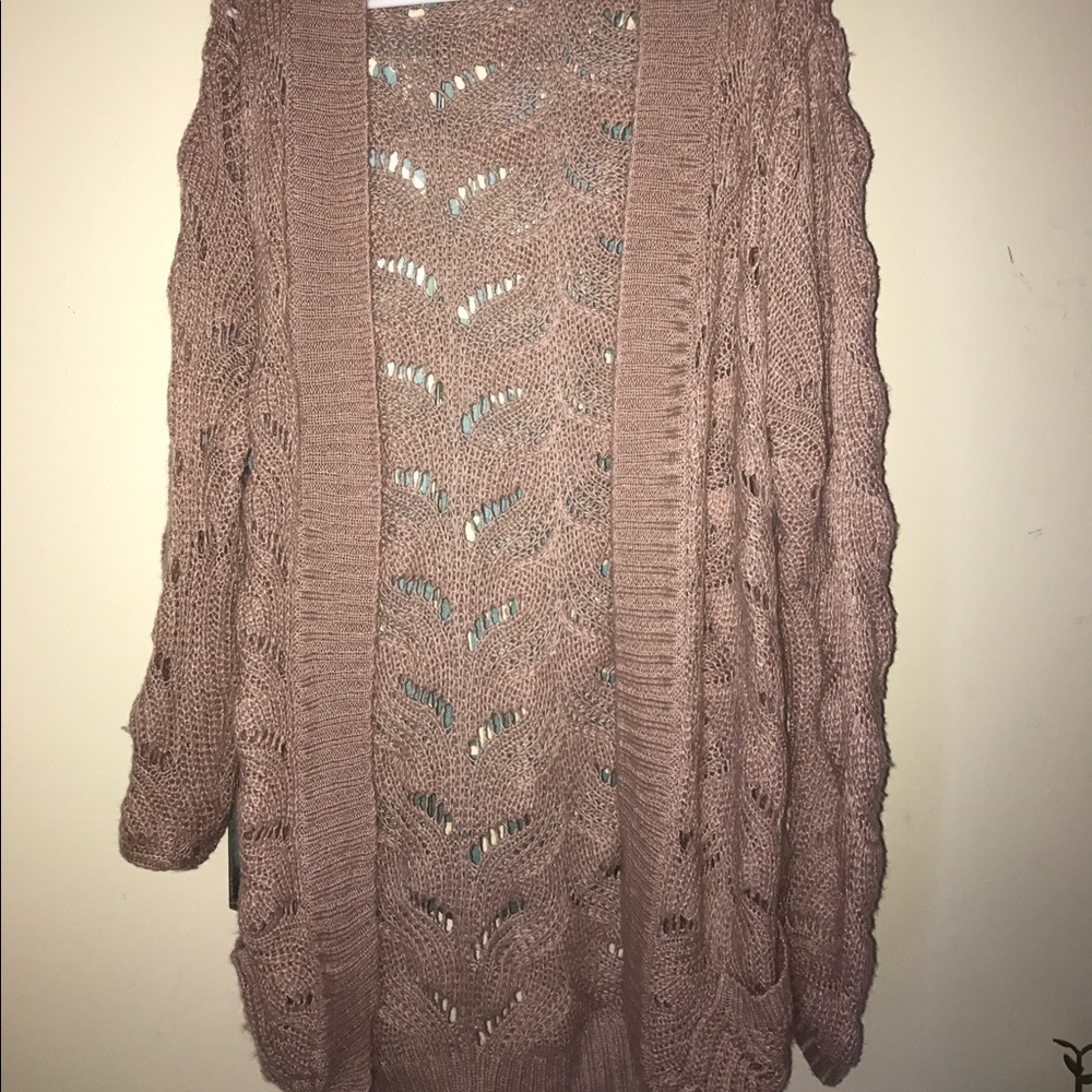 oversized cardigan